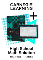 Carnegie Learning High School Math Solution Integrated 