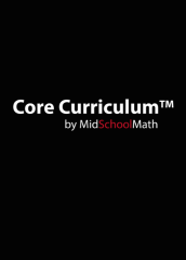 Core Curriculum by MidSchoolMath