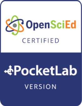 Cover for PocketLab Certified Version of OpenSciEd